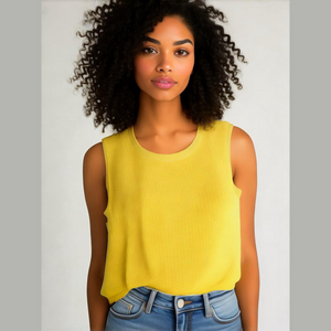 Women Knit Sweater Vest Large Coastal Preppy Lightweight Academia Fisherman Boho